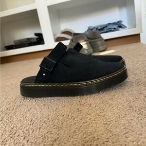 Doc Marten Carlson Suede Casual Slingback Mules